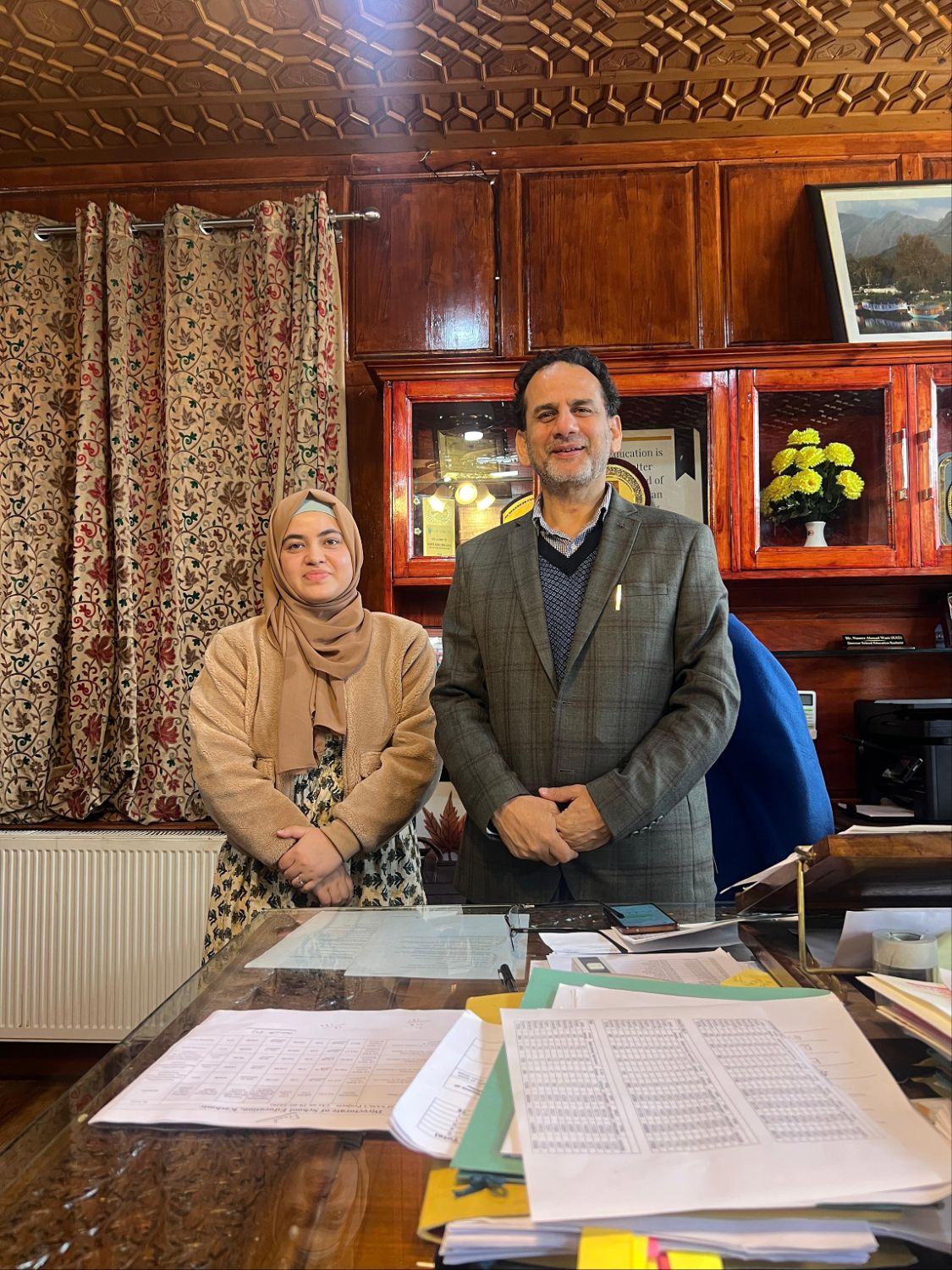 Education Department officials
