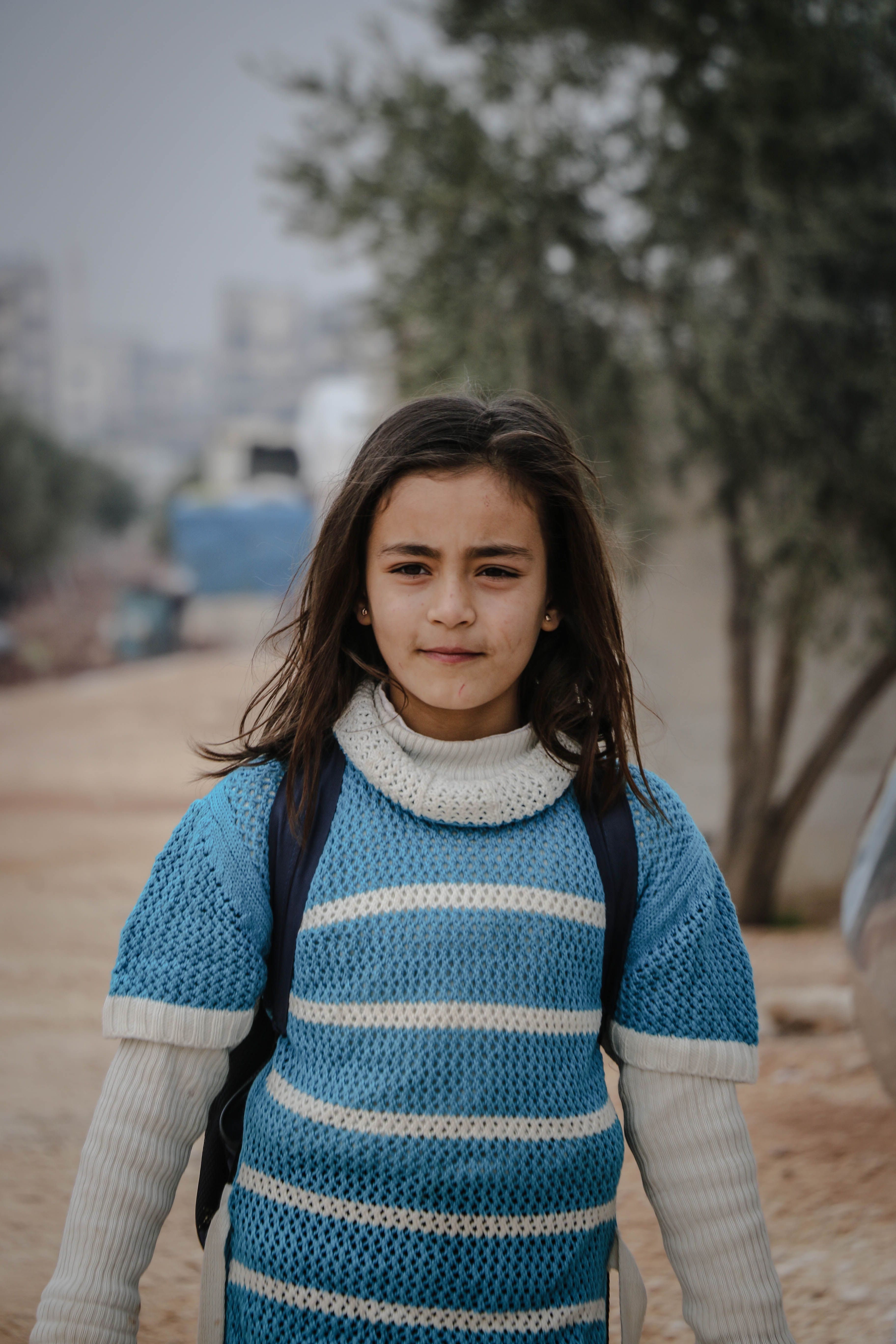Sara, an 11-year-old Kashmiri learner
